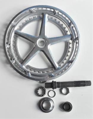 SHIMANO MW   ALUMINUM DOUBLE CHAINRING    - 52 / 42 - Doubles plateaux 