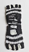 BICYCLE GLOVES COTON CROCHET AND LEATHER - Gants mitaine L