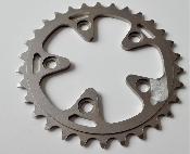 ALUMINIUM 10 S UD  CHAINRING CAMPAGNOLO BREV C10 - 30 - Plateau alu BCD 74