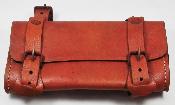 GENUINE LEATHER SADDLE BAG - Sacoche de selle cuir