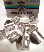 1 SHIMANO DURA ACE AX ALLOY FRAME FRONT DERAILLEUR SUPPORT  - 1 Attache à braséee Dér. av. alu