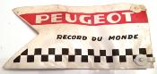 FLAG - Fanion drapeaux plastic PEUGEOT