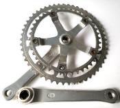 SR ROYAL CRANKSET- 170-42/52 - Pedalier 170 14x1.25