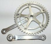 CAMPAGNOLO PISTA CRANKSET - 165 -  9/16 x 20 F -  Pédalier 47 dents