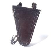 LEATHER FRAME BAG - Sacoche d'angle cadre cuir