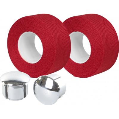 TRESSOSTAR 90 TAPE FOR HANDLEBARS - Guidoline rouge flamme