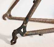 10 Cadres COURSES neufs bruts acier 49