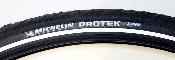 2  MICHELIN Protek E-Bike Pneus 35x590  750 X 35 A noirs + 2 chambres à air