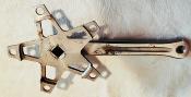 STRONGLIGHT SPIDEL 105 B CRANKSET ARM 177.5 mm BCD 122mm - Manivelle Droite