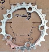 T.A ALUMINIUM CHAINRING - 24 - Plateau alu BCD 74