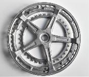 SHIMANO MW   ALUMINUM DOUBLE CHAINRING    - 48 / 36 - Doubles plateaux 