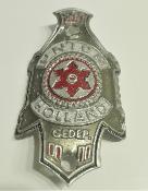 BICYCLE UNION HOLLAND HEAD BADGE - Plaque de cadre