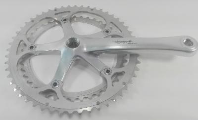  CAMPAGNOLO VELOCE CRANKSET ARM 170 mm + 2 CHAINRINGS - 52/42 T  - Manivelle Droite + 2 Plateaux