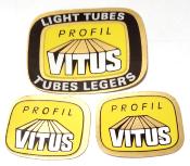 VITUS PROFIL ALUMINIUM STICKERS - KIT Autocollants Serie de tubes