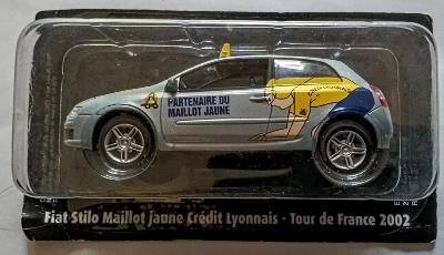 Miniature 1/43 NOREV ATLAS FIAT STILO "Maillot jaune" 2002