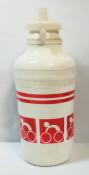 T.A 1980's VINTAGE BOTTLE - Bidon course Années 85 LE CYCLE Rouge