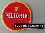 PELFOTH STICKER - 1 Autocollant TOUR DE FRANCE 87