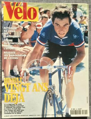 VELO MAGAZINE - Mensuel 342 - 05/1998 -HINAULT 20 ans déjà.