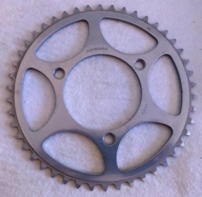 ALUMINIUM SHIMANO CHAINRING 46 - Plateau alu BCD 139