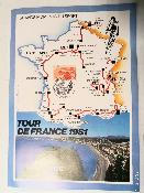  POCHETTE - Premier Jours - TOUR DE FRANCE 1981