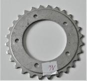  ALUMINIUM CHAINRING - 28 - Plateau alu BCD 80