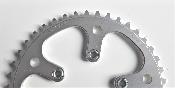 STRONGLIGHT ALUMINIUM TRIPLE CHAINRING - 42 - Plateau alu BCD 74 Support triple