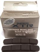  2 SHIMANO XTR BRAKE PADS   -  2 Patins de freins M70/R