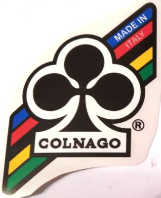 1 COLNAGO STICKER  - 1 Autocollant tube de direction