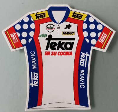 TEKA STICKER - 1 Autocollant Maillot équipe TEKA MAVIC