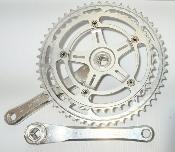 MOTOBECANE CRANKSET - 170 -  Pédalier 52/42 - 916x20F