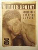  MIROIR SPRINT - Hebdomadaire - n°432  20/09/1954 - Robert Cohen champion du monde 