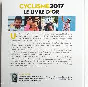 Cyclisme 2017 Le livre d'or - JulienPretot