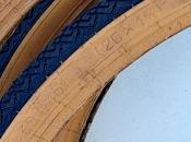 2 MICHELIN 35-541  20X1 3/8 Noirs/Bruns  + 2 chambres à air