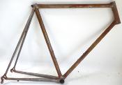 "NOS" RAW STEEL FRAME - Cadre COURSE brut acier 59