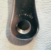STRONGLIGHT SPIDEL 105 B CRANKSET ARM 177.5 mm BCD 122mm - Manivelle Droite
