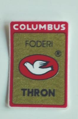 COLUMBUS FODERI THRON STICKER - Autocollant tube de fourche