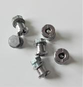  6  T.A CHAINRING BOLTS - 6 Vis assemblage