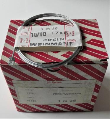 25  BRAKES CABLES  FREIN M.B  - Cables de frein 1.36m 15/10