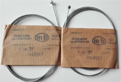 2  BRAKES CABLES  FREIN M.B  - Cables de frein 1.20m 12/10