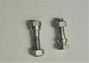 2 ALUMINUM CAMPAGNOLO SUPER RECORD - 2 Vis dérailleur av.