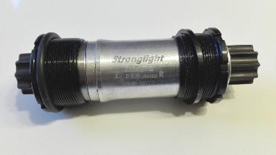 STRONGLIGHT MX  BOTTOM BRACKET AXLE  - Axe de Pédalier  118mm boite 68/73