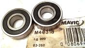 1 MAVIC M40318 HUB BEARING - 1 Roulement moyeux ar. 6001