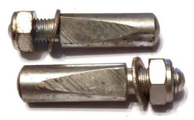 2 COTTER PINS - 37 x 9 mm - 2 Clavettes de pédalier