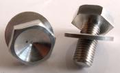 2 ALUMINUM CRANKSET RECORD BOLTS - 2 Vis serrage manivelle alu