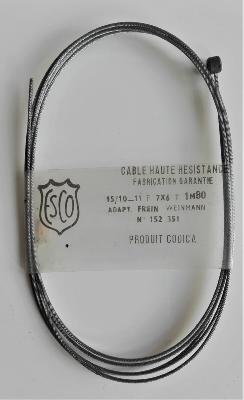 2 WEINMANN BRAKES CABLES  FREIN - Cables de frein 1.80m