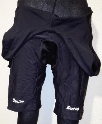 SMS SANTINI BIB SHORT   - SIZE / 9 - Cuissard lycra Bretelles