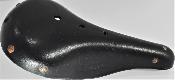 PEUGEOT SPORT CHILDREN 1960's LEATHER SADDLE  - Selle cuir enfant