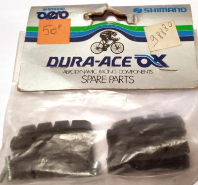 4 SHIMANO DURA ACE AX BRAKE PADS - 4 Patins de freins aeros