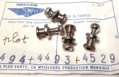  SIMPLEX DERAILLEUR BOLT - Vis Der. 4494 4493 4529