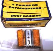 LYOTARD PEDALS REFLECTOR- 4 Catadioptres de pédales